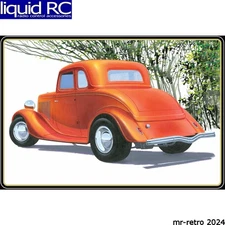 AMT 1384 1/25 1934 F0RD 5-Window Coupe Street Rod Plastic Model Kit