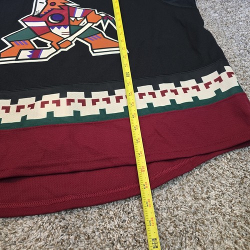 NEW RARE Adidas MiC Arizona Phoenix Coyotes Authentic Team Issue Jersey Size 58 - Picture 9 of 12