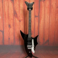 Black JT Shark Electric Guitar Special Shape Body Floyd Rose Free Shipping