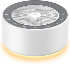 White Noise Machine with Night Light   Nursery Sound Machine with Soft Non-Glare