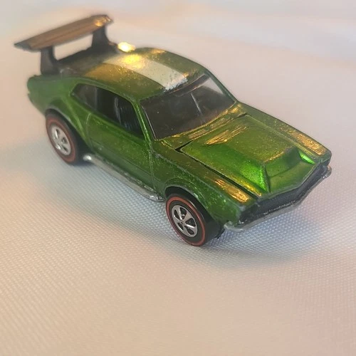 Hot Wheels Redline Mighty Maverick Ford Green Diecast Car 1:64 Opening Hood