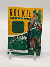 Grant Williams 2019-20 Absolute Rookie Threads #RT-GWL Color Match Celtics