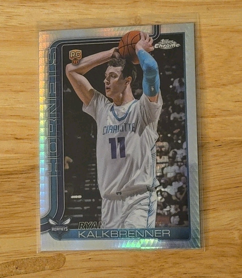 2025-26 Topps Chrome Ryan Kalkbrenner Prizm Refractor #284