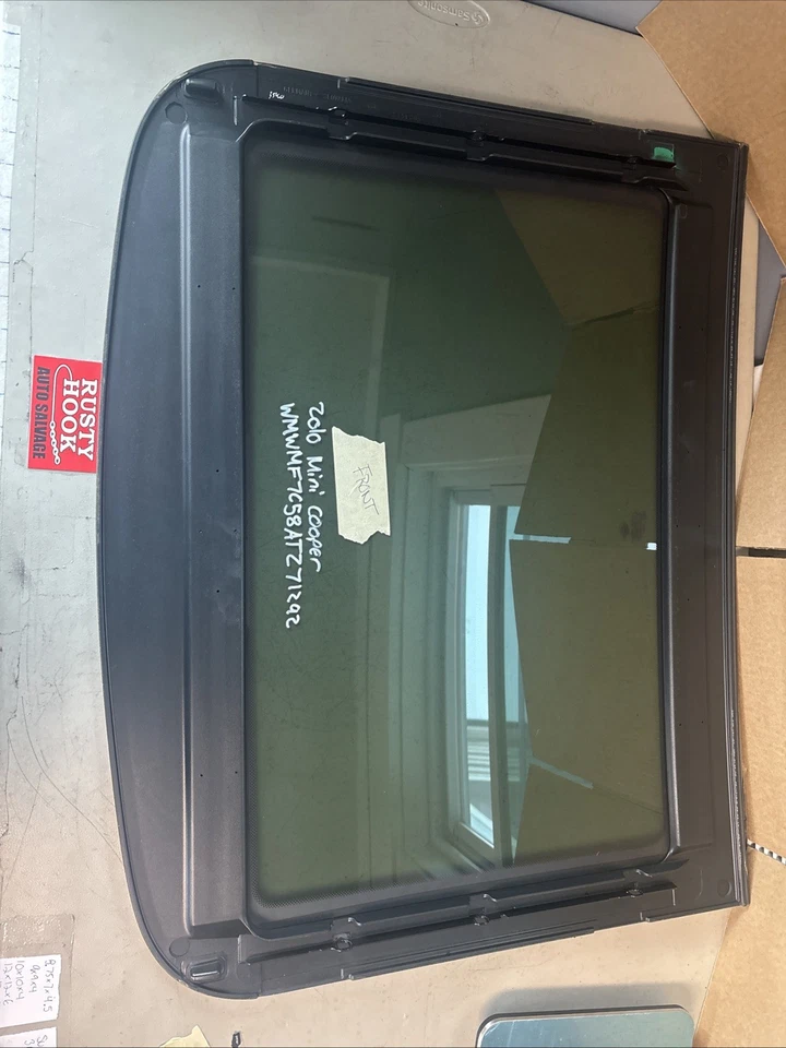 2010 MINI COOPER 2751803 FRONT SUNROOF SUN ROOF GLASS — 第 2/4 张图片