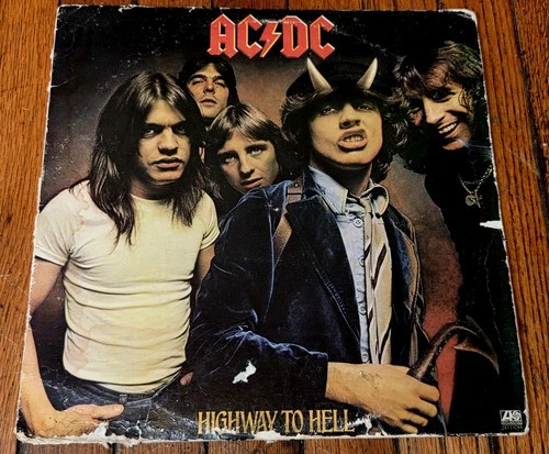 AC/DC Highway To Hell Original 1979 Vinyl Record LP SD 19244 Atlantic Records