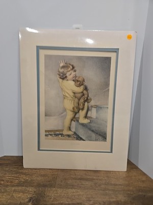 Bessie Pease Gutmann Vintage Goodnight  Painting Print