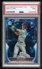 2023 Bowman Chrome Draft Sapphire Edition Max Clark #BDC-76 PSA 9 MINT k0w