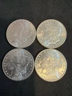 4 Uncirculated 1899 O Morgan Silver Dollar $1 BU 90% Silver
