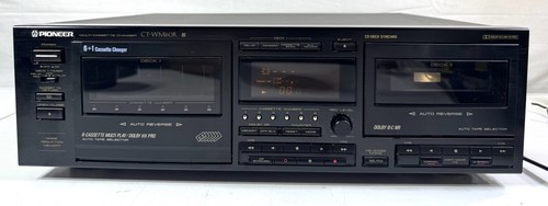 Cambiador de casete multi reproducción Pioneer CT-WM60R 6+1 RARO - Parcialmente funcionando LEER - Imagen 2 de 11