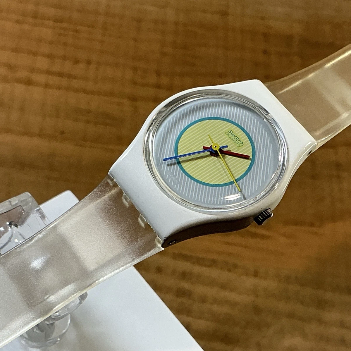 Swatch Casual Blue Petite Womens Watch 25mm Iridescent Dial New Battery BRILLIANTLY BLUE - SO29S102 | Blue watches | Swatch® United  main image 2