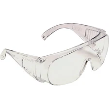 Safety Works Clear Frame Safety Glasses with Anti-Fog Clear Lenses 817691 Safety