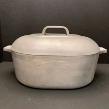 GHC Magnalite 8 QTS 7.5 Liters Roaster With Lid No Trivet Matte Finish