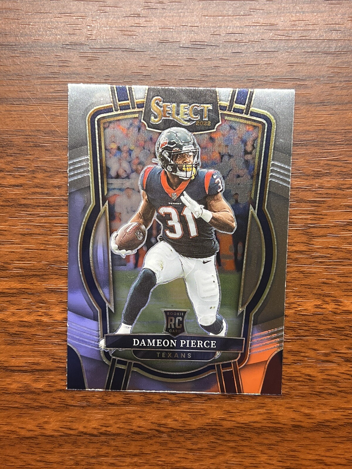 2022 Select Dameon Pierce ROOKIE Club Level #261 Panini Houston Texans Football