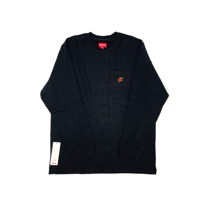 Supreme Sacred Heart L/S Pocket Tee Black (FW17KN24) Men