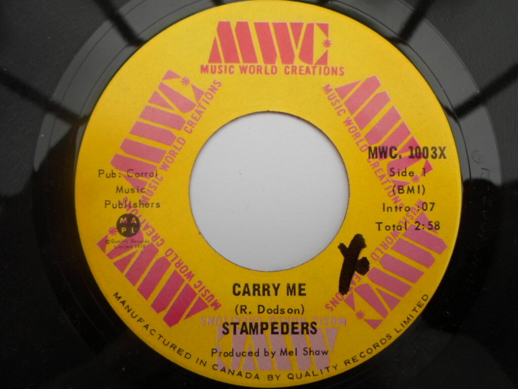 Stampeders Carry Me 7