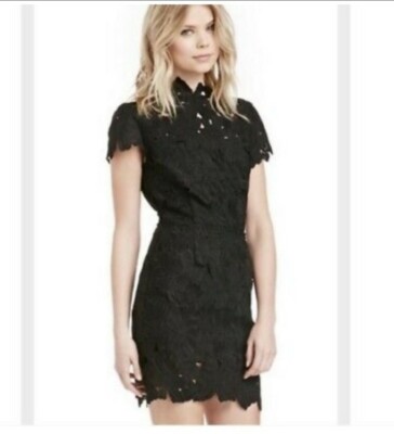 J.O.A Black Open Back Lace Dress XS NWT | eBay J.O.A Black Open Back Lace Dress XS NWT | eBay
