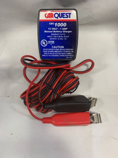 Carquest 12 Volt 1 Amp Battery Trickle Charger For Sale Online Ebay