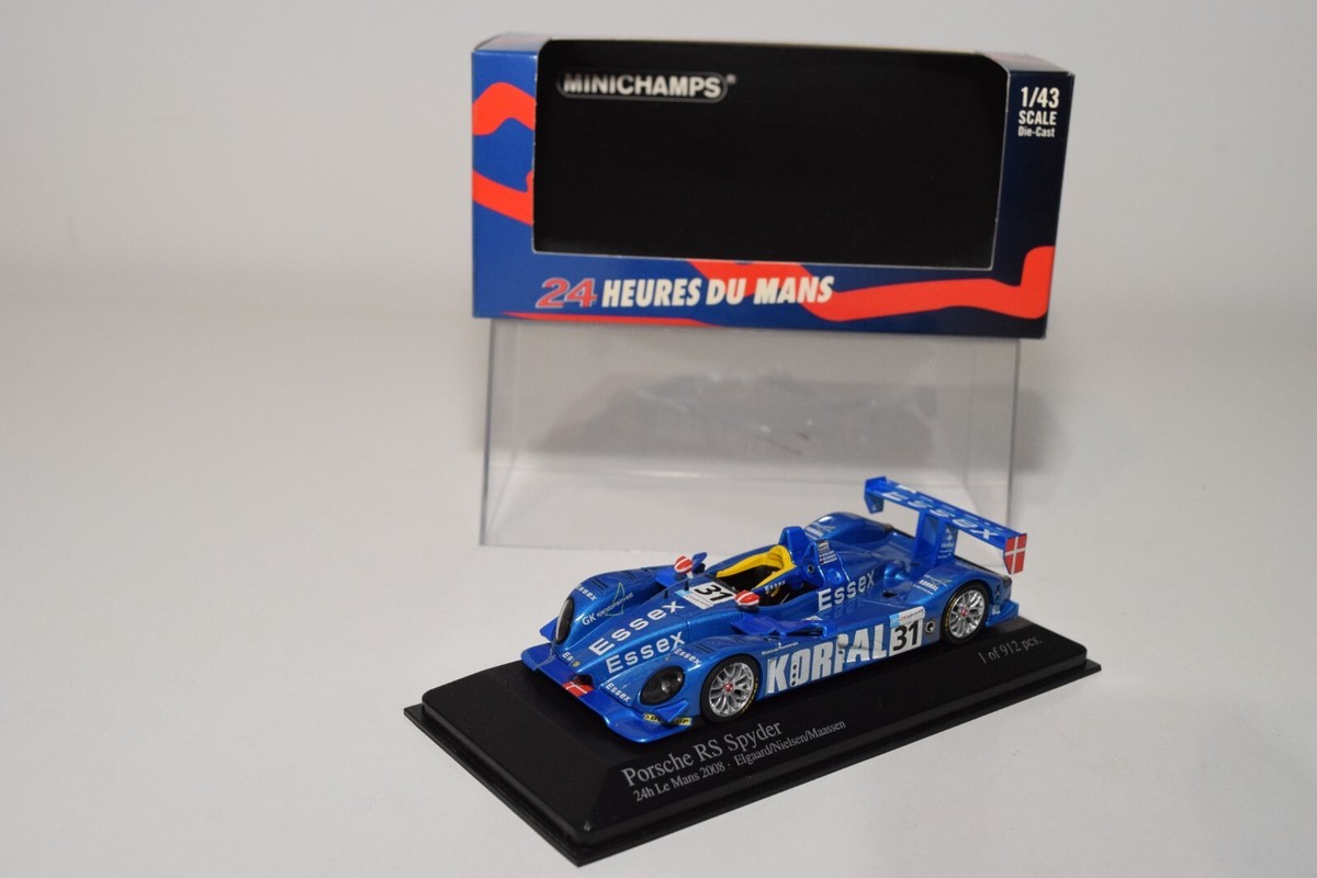 SPARK 1/43 SAM003 WAP02004018HOR Porsche RS Spyder #27 Monza ELMS 2008 Theys
