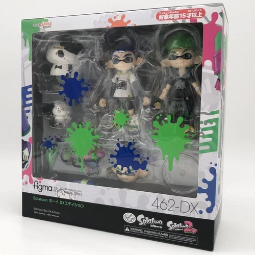 Splatoon Boy DX Edition Figma 462-DX Action Figure Good Smile Company NEW Japan - Picture 10 of 10