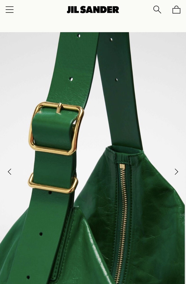 JIL SANDER MOON BAG IN FORREST GREEN COLOR | eBay JIL SANDER MOON BAG IN FORREST GREEN COLOR | eBay