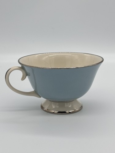 Flintridge Strata Tappa da tè blu finiture platino caffè tè grigio California - Foto 12 di 12
