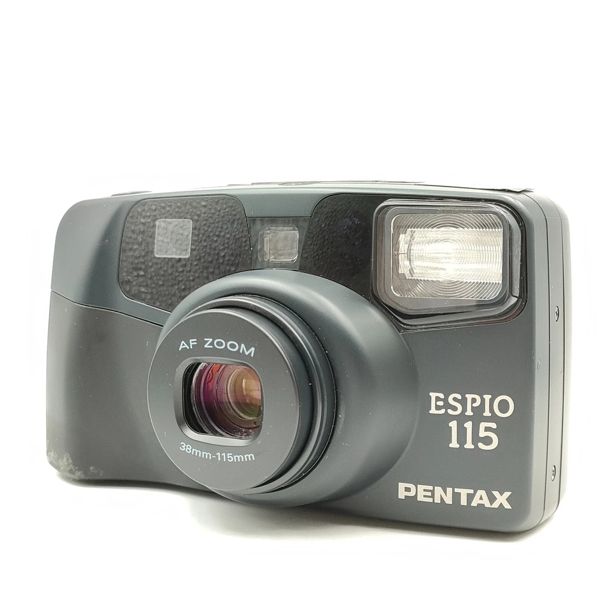 Pentax Espio 115 Black 38 115mm Point Shoot 35mm Film Camera