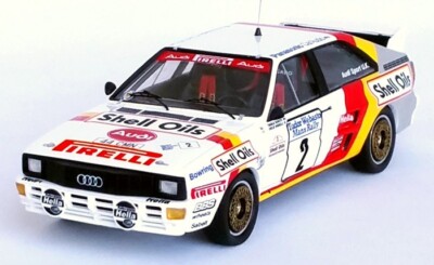 Trofeu RRuk95 Audi Quattro 4th Manx 85 No.2 Demuth / Radaelli 1/43
