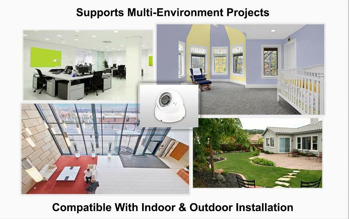 Evertech 4x 1080p High Def HD Night Vision Outdoor Indoor CCTV Security Camera
