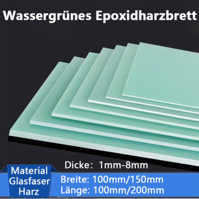GFK Platten FR4 Epoxy Glasfaser Platte 1mm 1.5mm 2mm 2.5mm 3mm 4mm-8mm Dicke