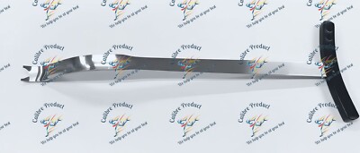 Femoral Neck Elevator With Waist Pad O/L 18'' Blade 38mm Hip Arthroplasty 