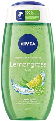 Nivea LEMONGRASS & Oil Shower Gel -MADE in GERMANY -200ml-FREE SHIPPING