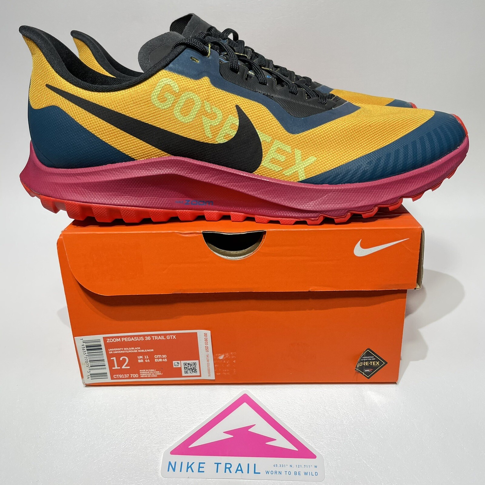 nike pegasus 36 trail gore tex