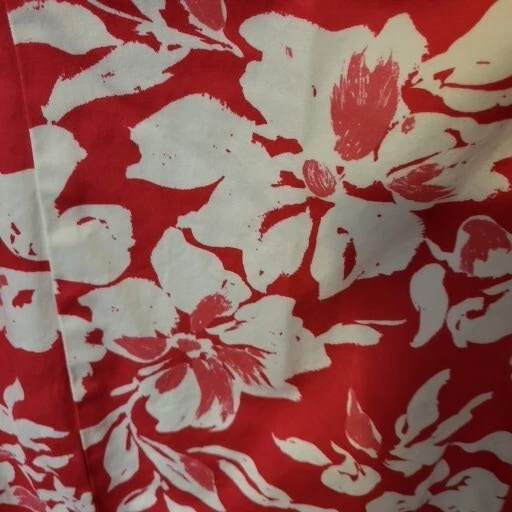 Chaps Floral Midi Sleeveless Dress, Size 8, Pink & White, New w/o Tags Foto 4 de 4