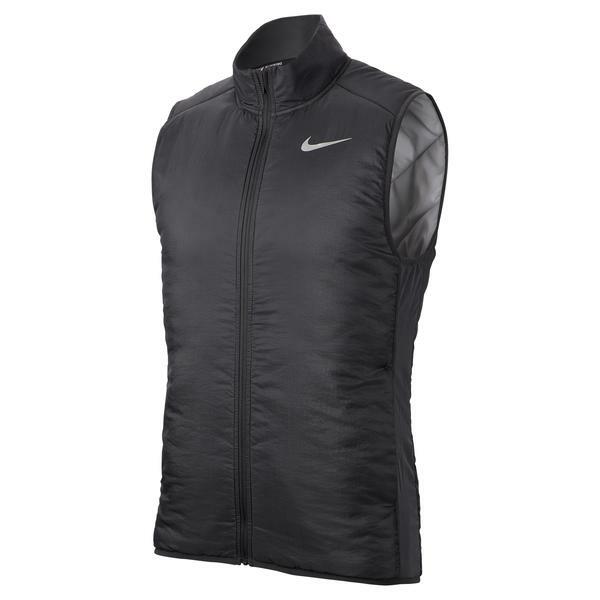 Nike Thermore Insulated AeroLayer Water Repellent Running Vest Men's Sz M - Grey | eBay