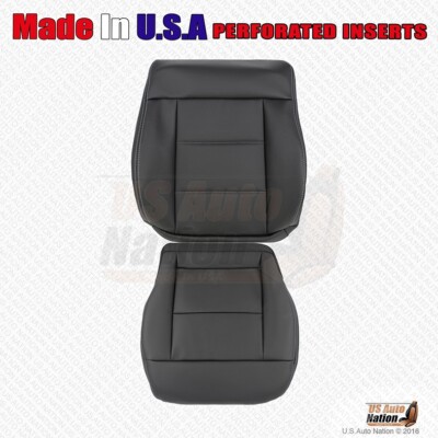 2010 2011 2012 Mercedes Benz E200 E250 Driver Bottom & Top Vinyl Cover Black