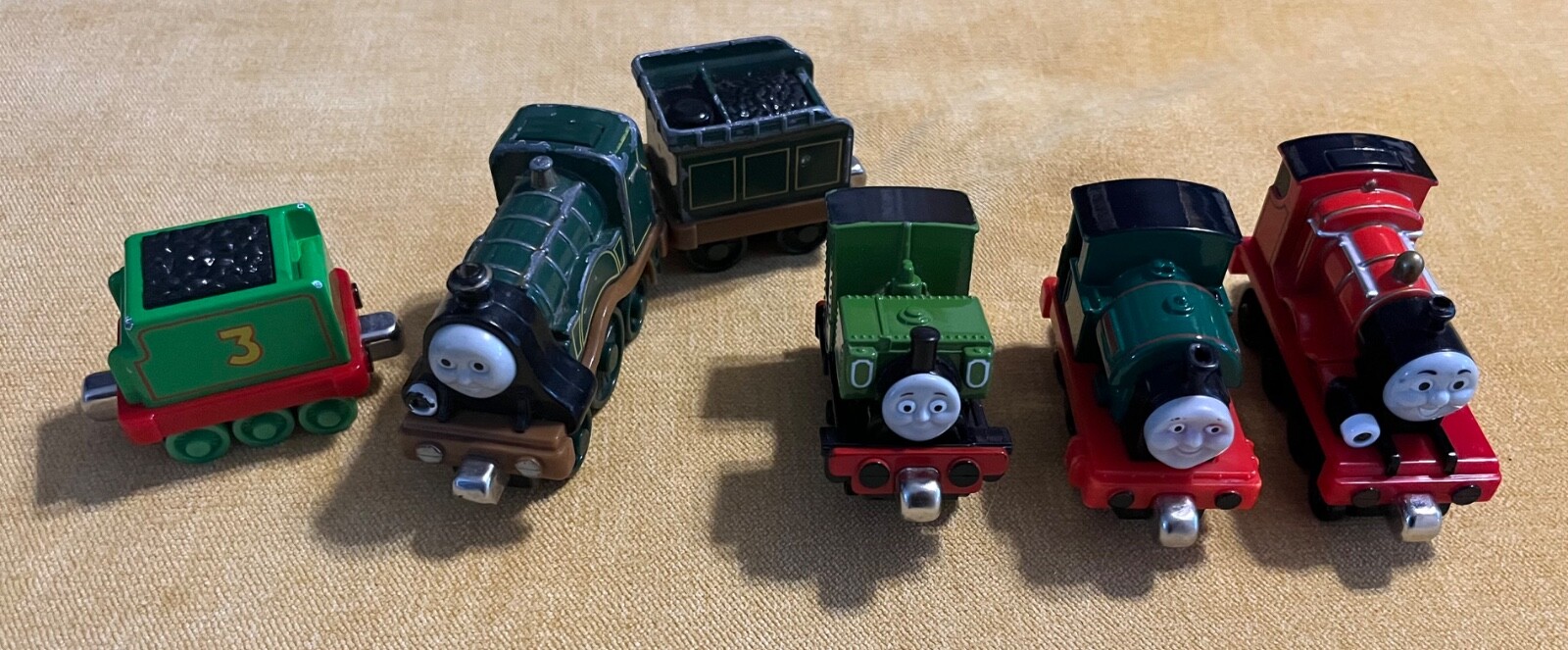 Thomas & Friends Take n Play Diecast Lot 6 Engines Luke Peter Sam James Emily