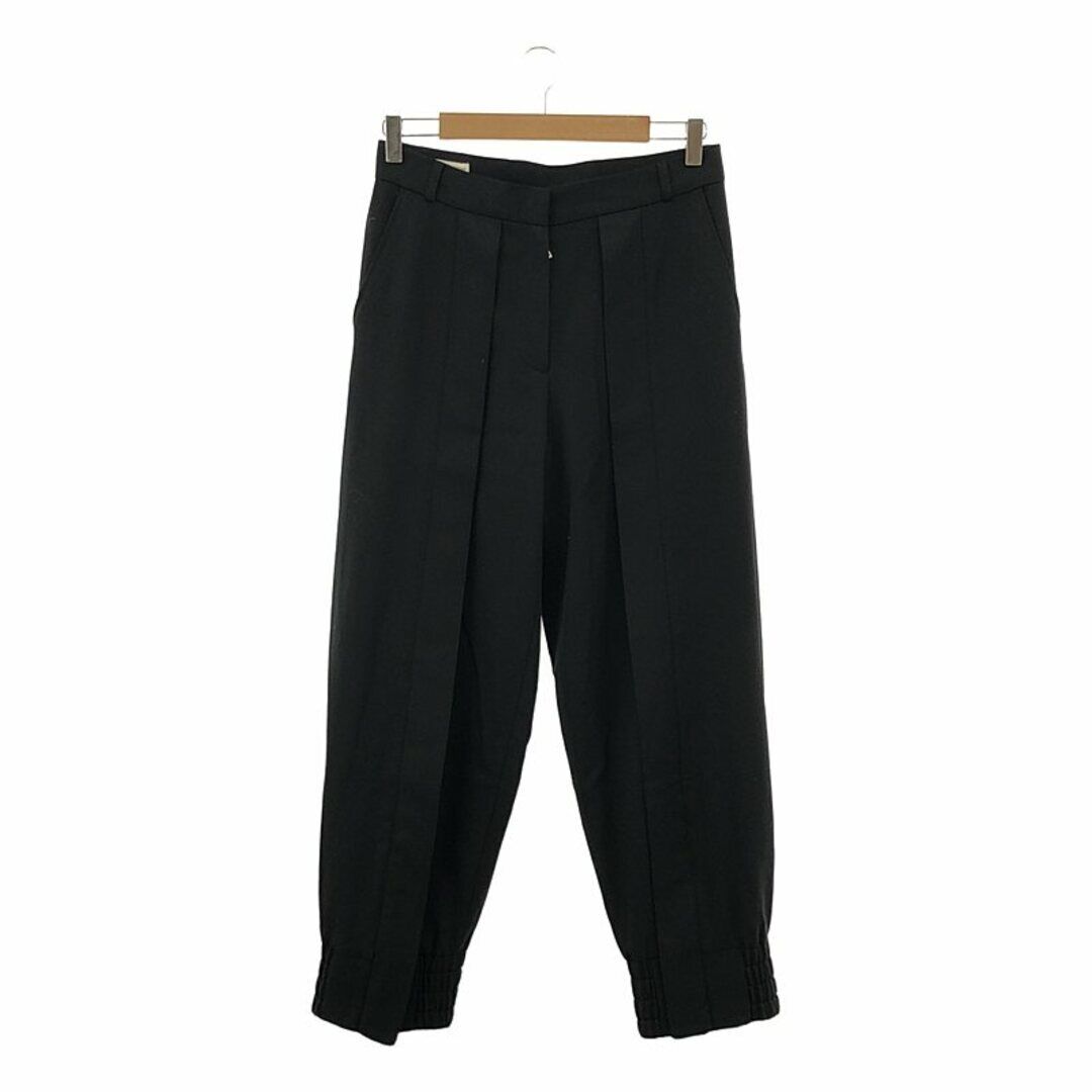 DRIES VAN NOTEN DRIS Hem Zip Slit Wide Tapered Slacks Pants DRIES VAN NOTEN DRIS Hem Zip Slit Wide Tapered Slacks Pants