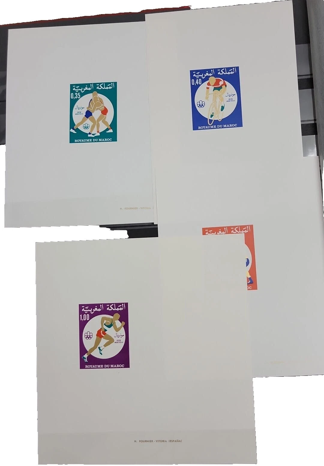 骑行摩洛哥邮票