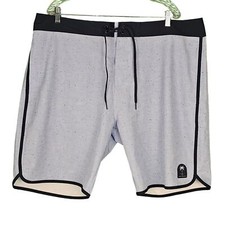 NWOT Travis Mathew Mens Blue Yucatan Swim Shorts Trunks 42