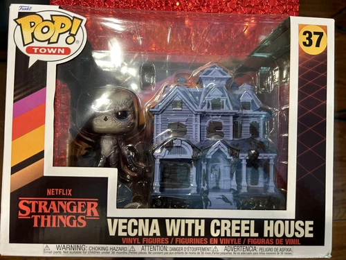 Funko POP! Town: Stranger Things Vecna with Creel House Vinyl Figures #37  [New]
