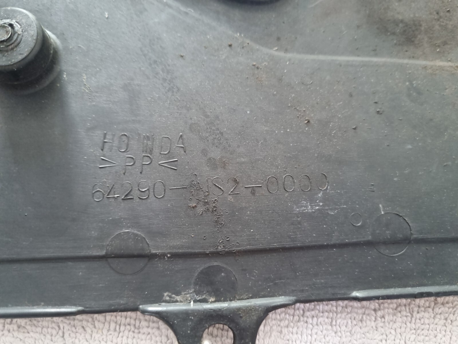 Honda CBR 1000 Left Heel Guard 