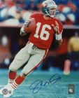 JOE MONTANA SIGNED AUTOGRAPHED 8x10 PHOTO SAN FRANCISCO 49ERS LEGEND BECKETT BAS