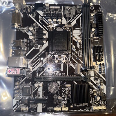 GIGABYTE GA-B365M D2VX SI Intel 8th/9th B365 DDR4 LGA 1151 Micro ATX Motherboard