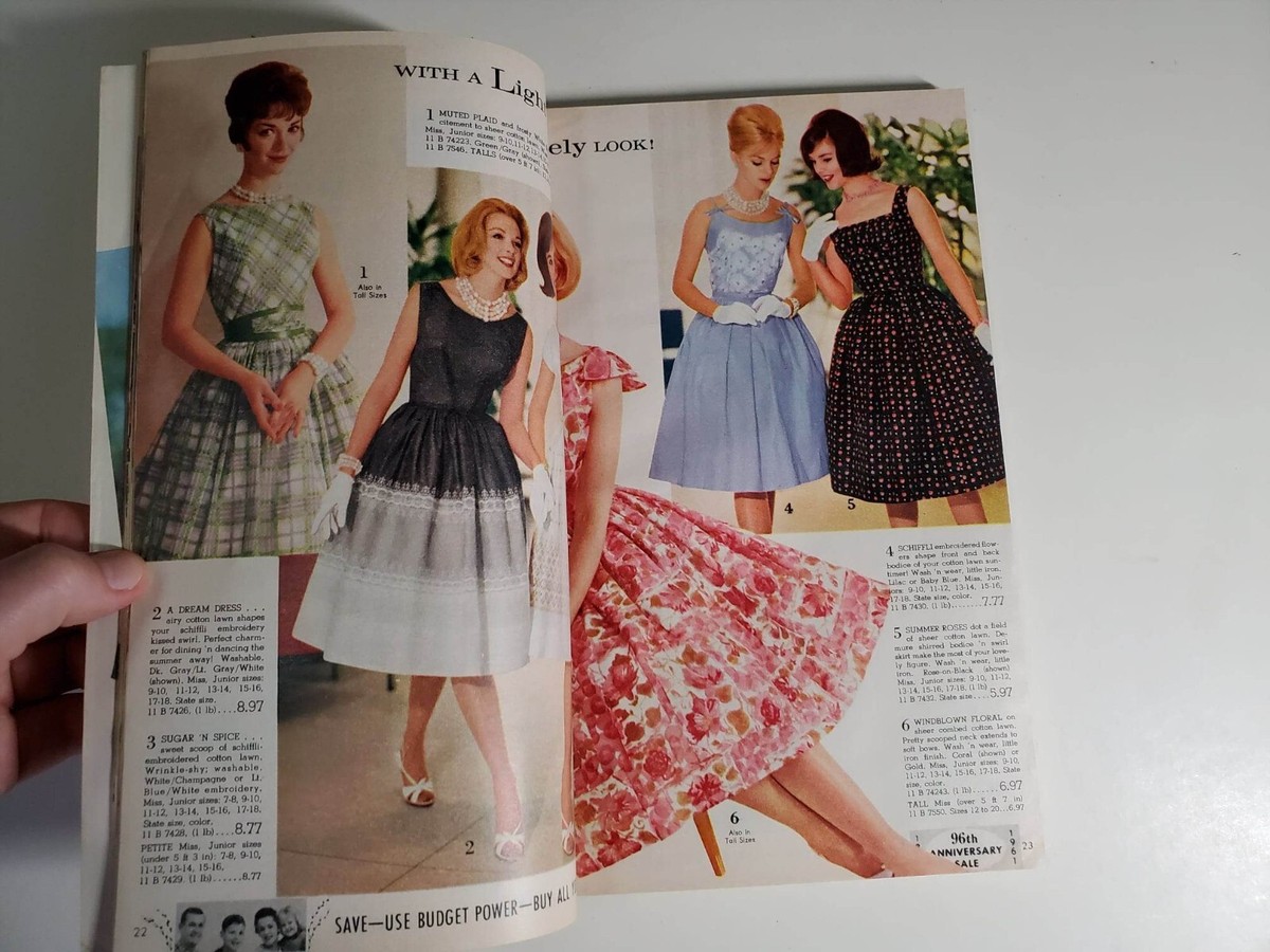 1961 96th Anniversary Sale SPIEGEL CATALOG- Vintage Fashion, Home