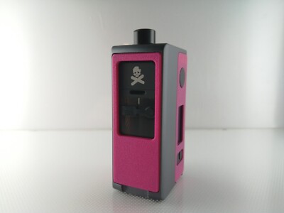 Stubby 18650 AIO Panels Full 3 Part Set 3D Printed in Bubblegum Pink.