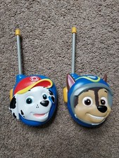 Paw Patrol Marshall and Chase Walkie Talkie Set Toys PW-202