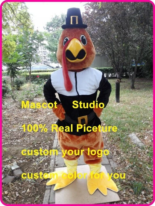 Traje fantasia mascote peru cosplay festa jogo vestido Halloween adulto - Imagem 3 de 3