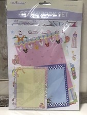Miss Elizabeth's Scrapbook Set Baby Themed Kit Acid Lignin Free Boy Girl