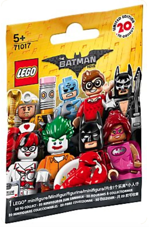 The Lego Batman Movie Series 1 Minifigures 71017 Factory Sealed 2017 You Pick! - Image 2 of 2