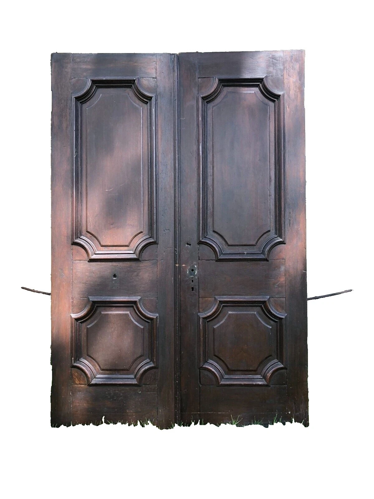 Marrón Madera década 1890s antigüedades arquitectónicas y para Jardín